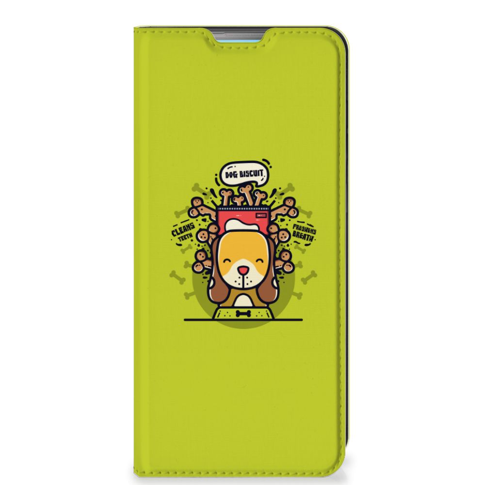 OPPO A74 4G Magnet Case Doggy Biscuit