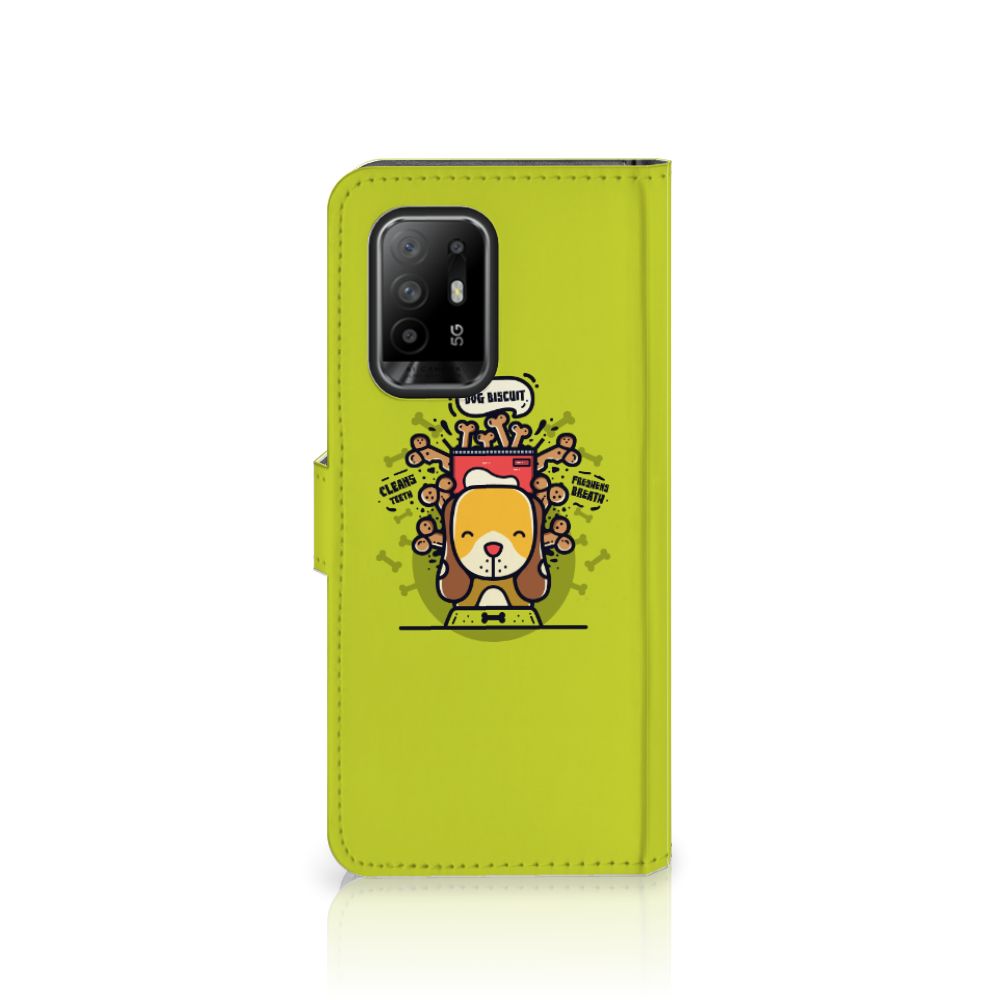 OPPO Reno5 Z | A94 5G Leuk Hoesje Doggy Biscuit