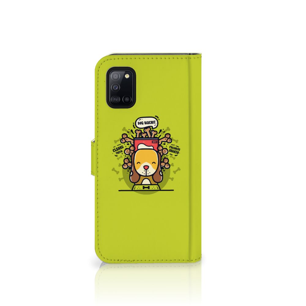 Samsung Galaxy A31 Leuk Hoesje Doggy Biscuit