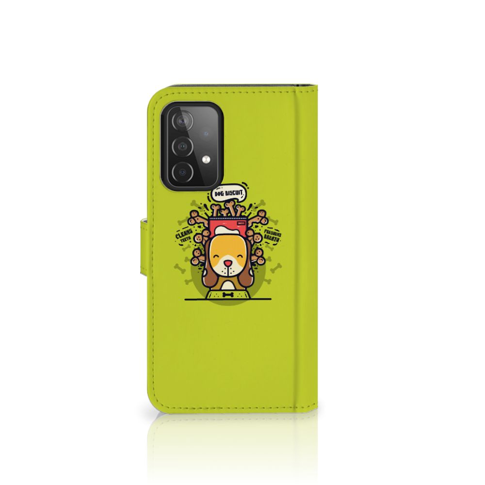 Samsung Galaxy A52 Leuk Hoesje Doggy Biscuit