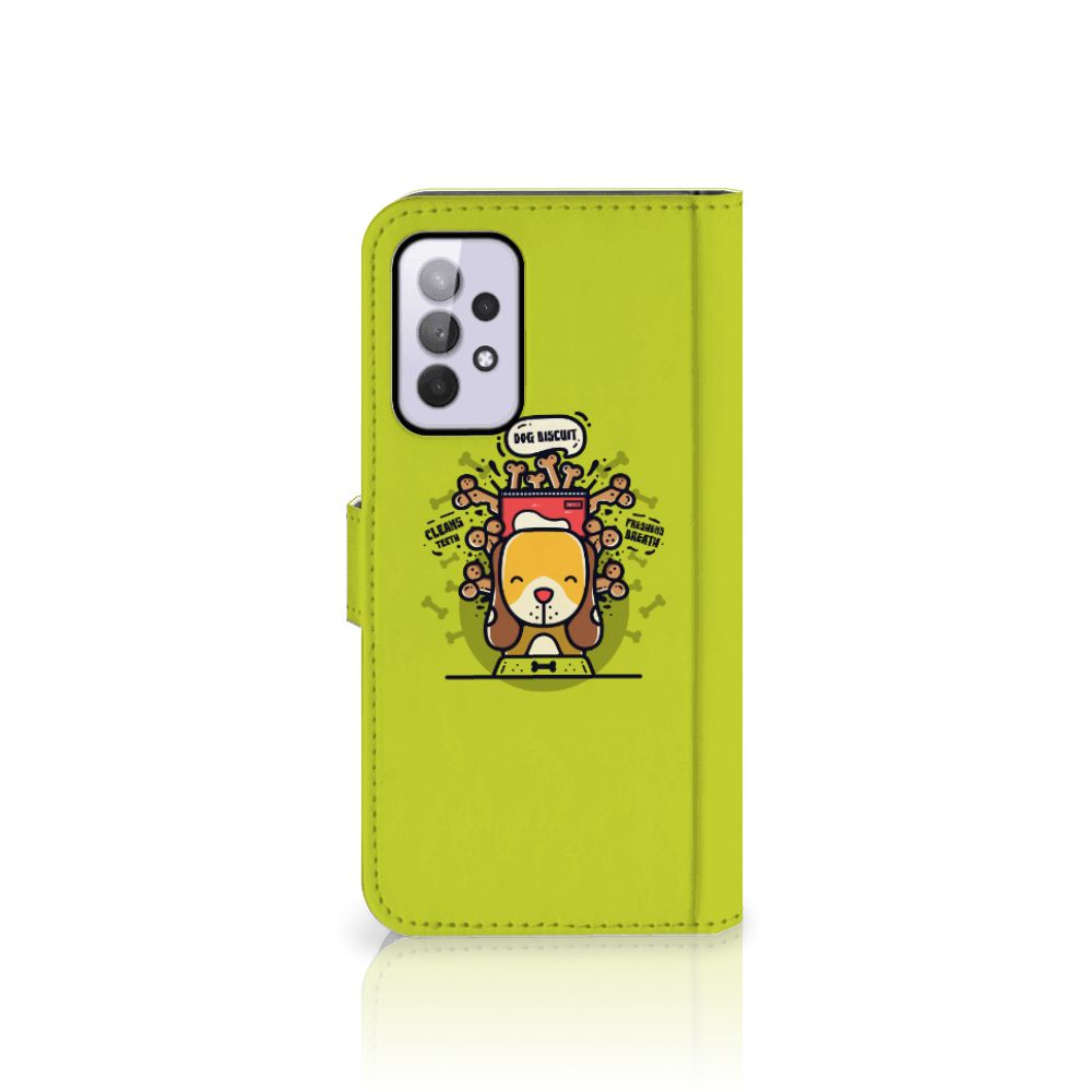 Samsung Galaxy A33 5G Leuk Hoesje Doggy Biscuit