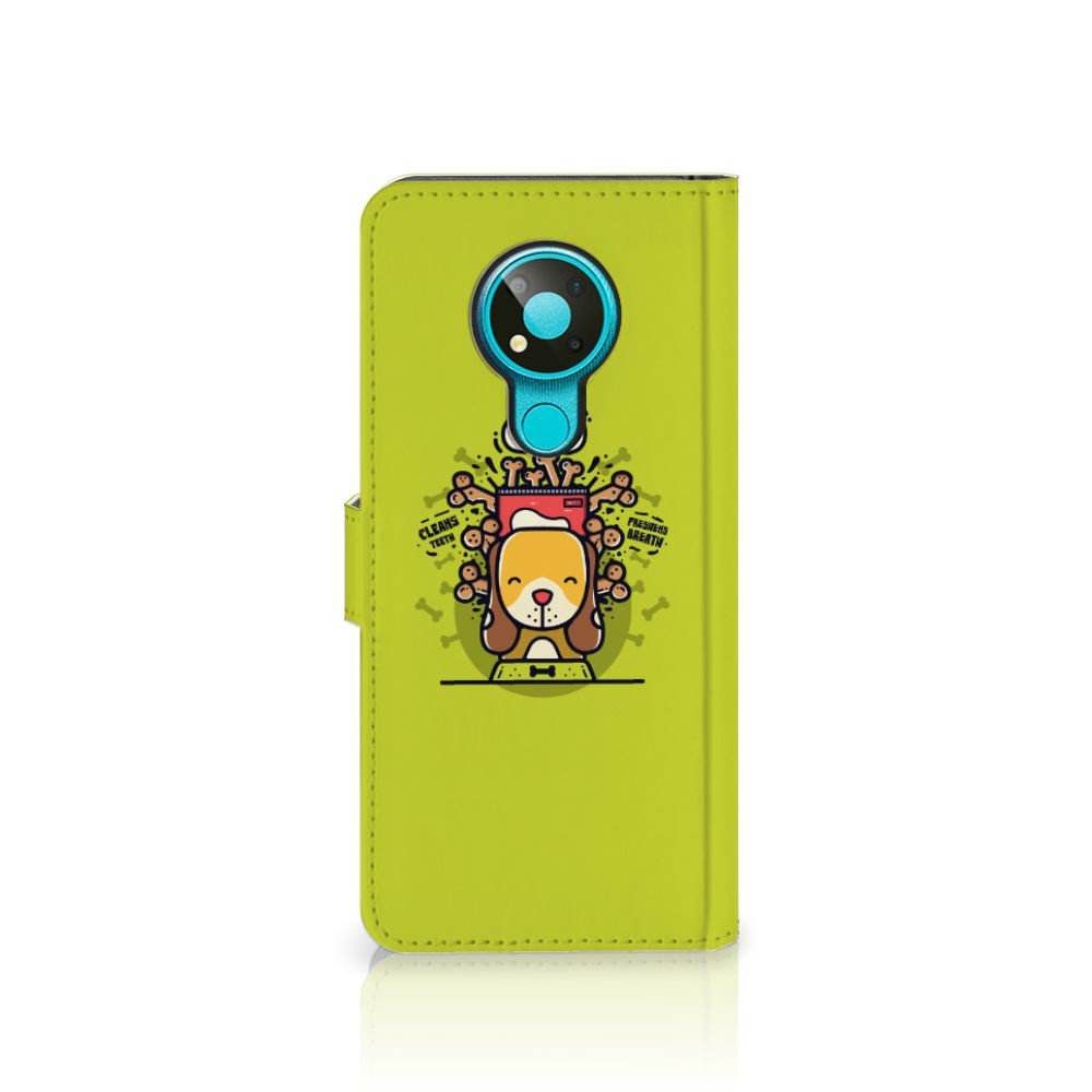Nokia 3.4 Leuk Hoesje Doggy Biscuit