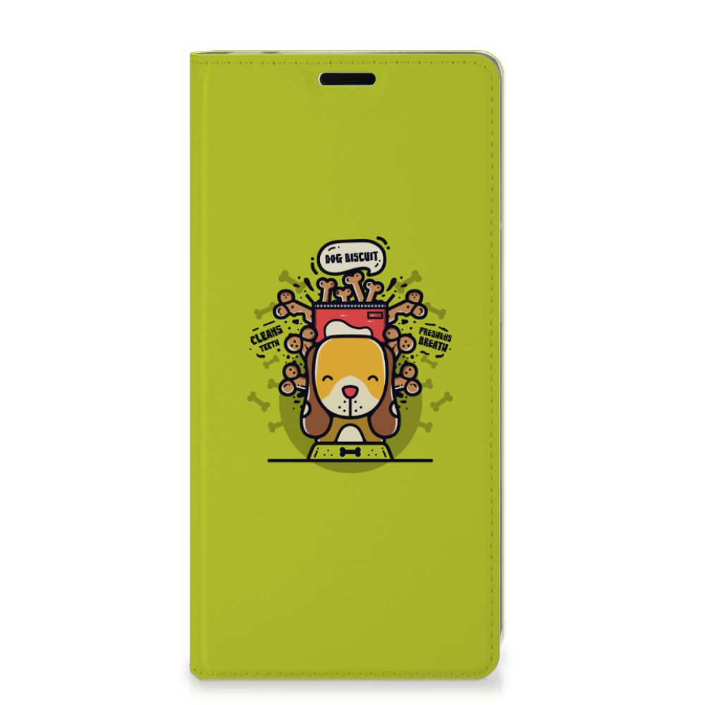 Samsung Galaxy A9 (2018) Magnet Case Doggy Biscuit