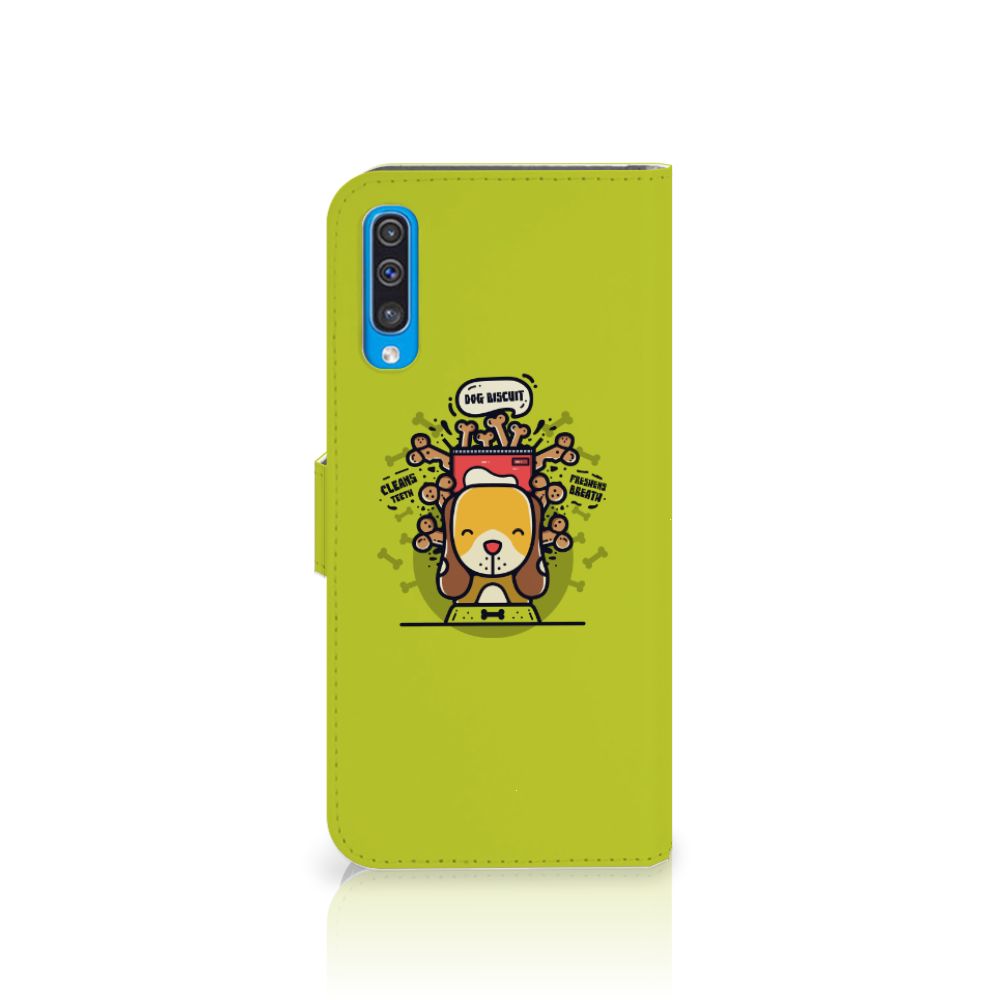 Samsung Galaxy A50 Leuk Hoesje Doggy Biscuit