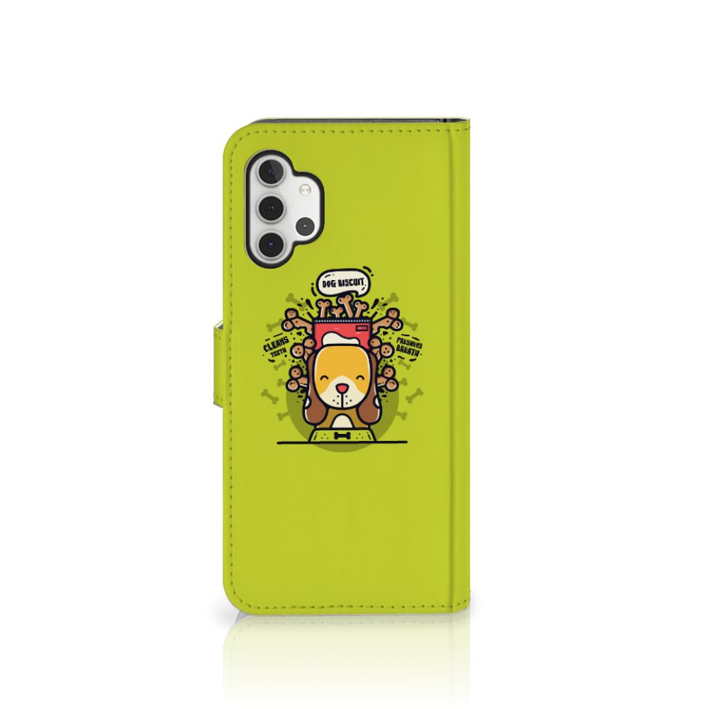 Samsung Galaxy A32 5G Leuk Hoesje Doggy Biscuit