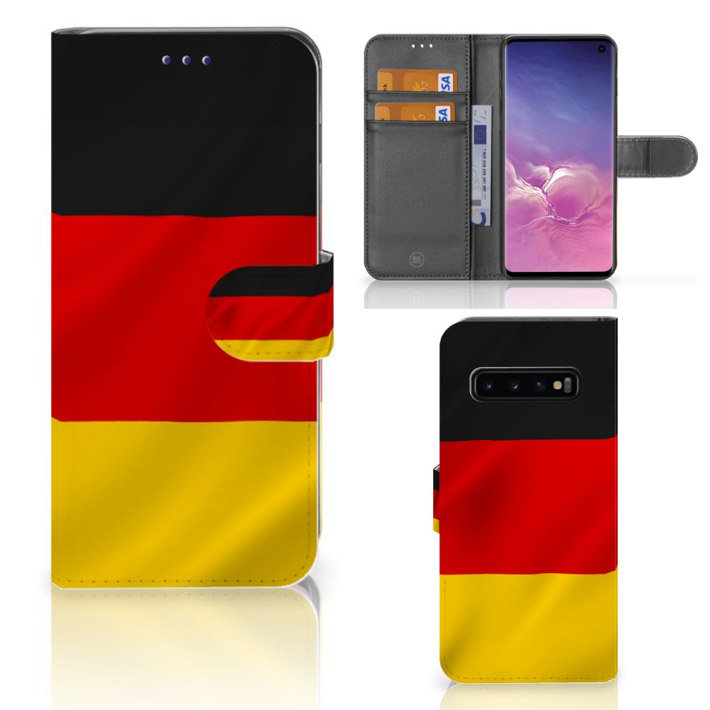 Samsung Galaxy S10 Bookstyle Case Duitsland