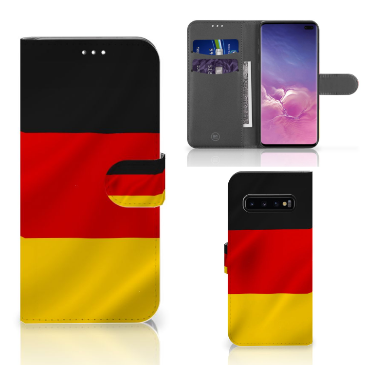 Samsung Galaxy S10 Plus Bookstyle Case Duitsland