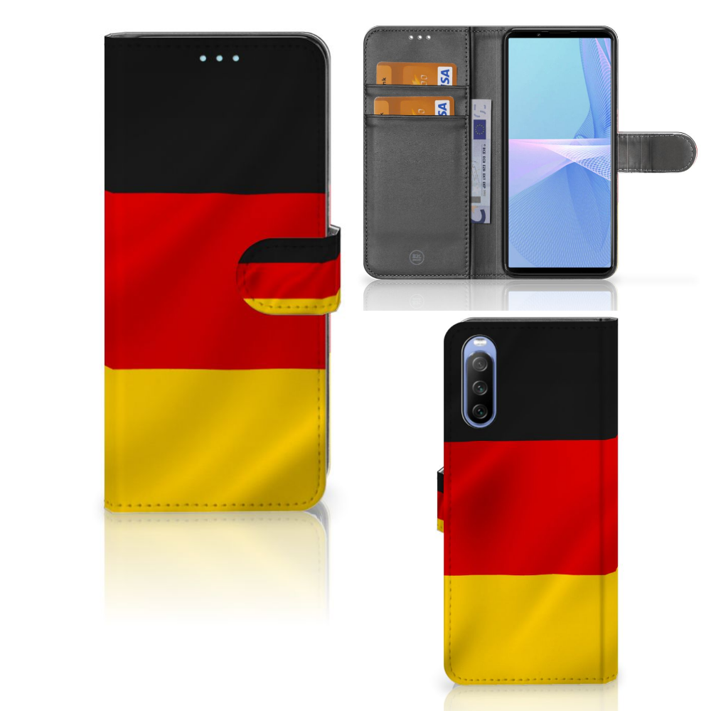 Sony Xperia 10 III Bookstyle Case Duitsland