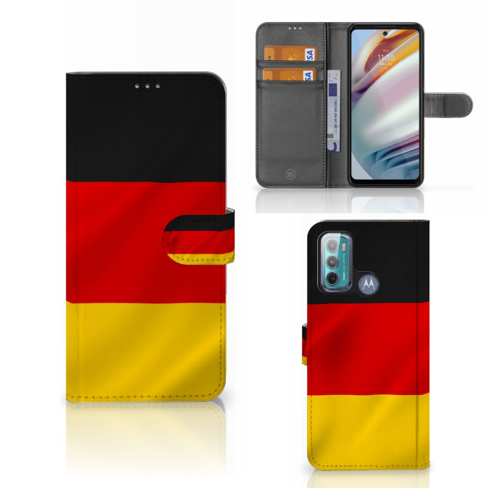 Motorola Moto G60 Bookstyle Case Duitsland