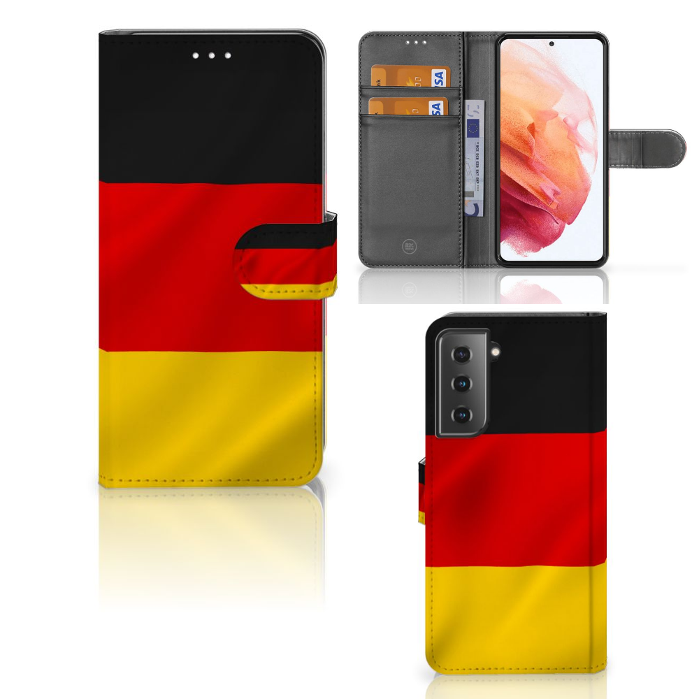 Samsung Galaxy S21 Bookstyle Case Duitsland