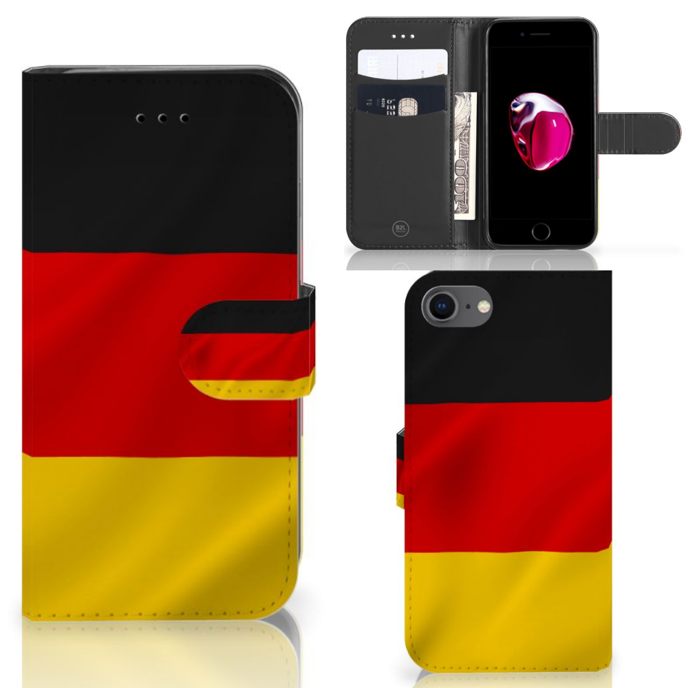 iPhone 7 | 8 | SE (2020) | SE (2022) Bookstyle Case Duitsland