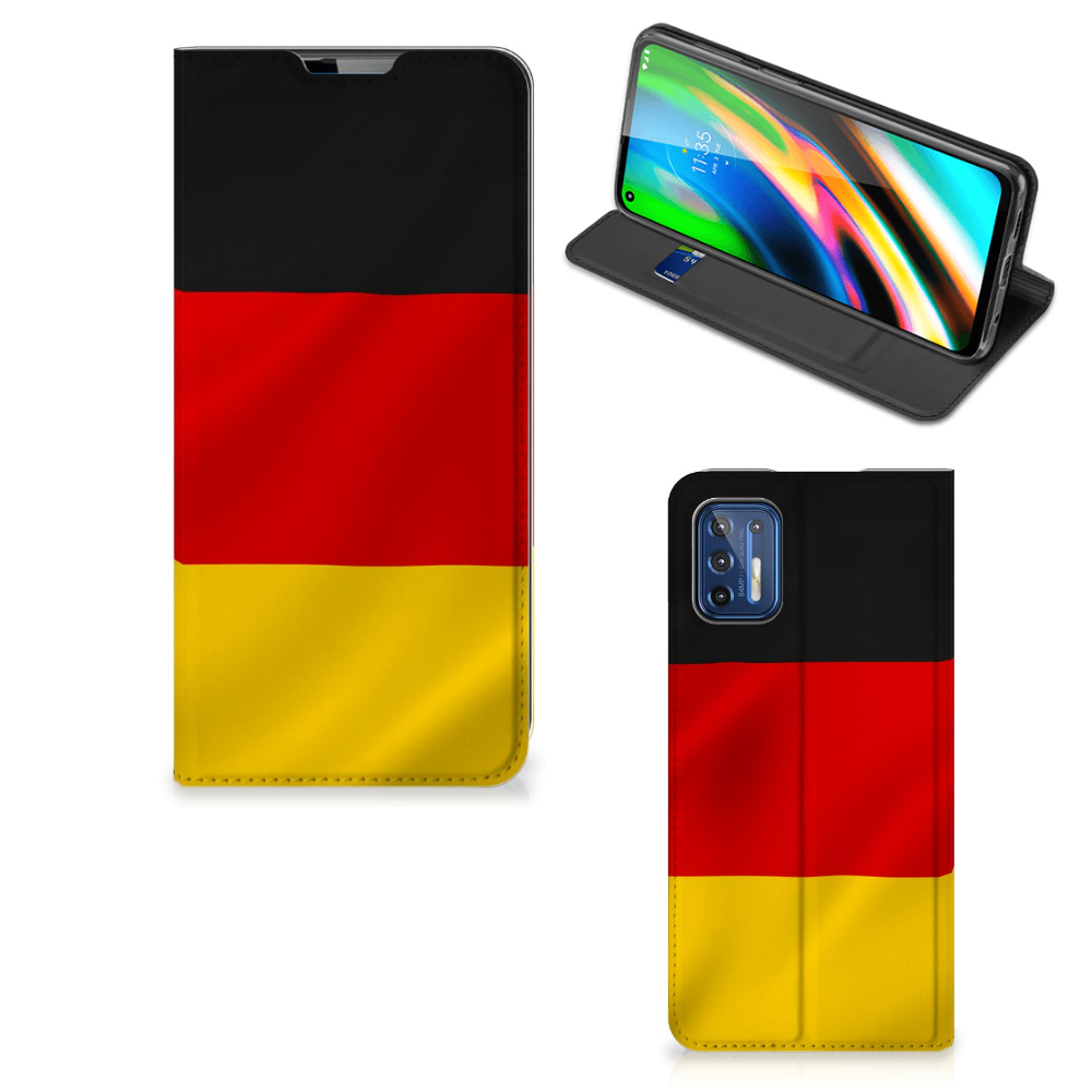 Motorola Moto G9 Plus Standcase Duitsland