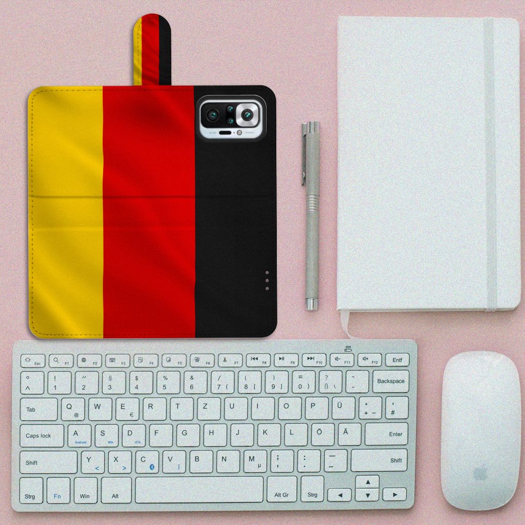 Xiaomi Redmi Note 10 Pro Bookstyle Case Duitsland