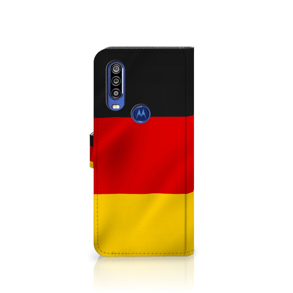 Motorola One Action Bookstyle Case Duitsland