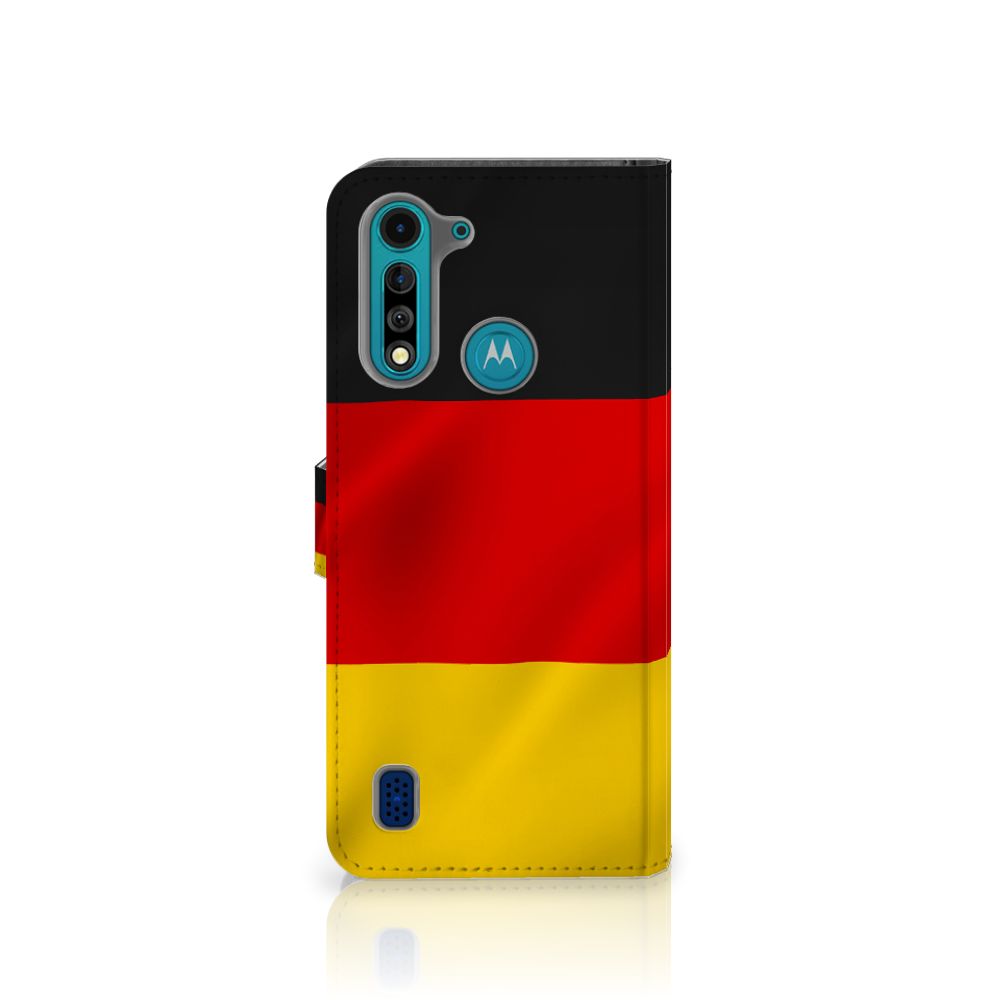 Motorola G8 Power Lite Bookstyle Case Duitsland