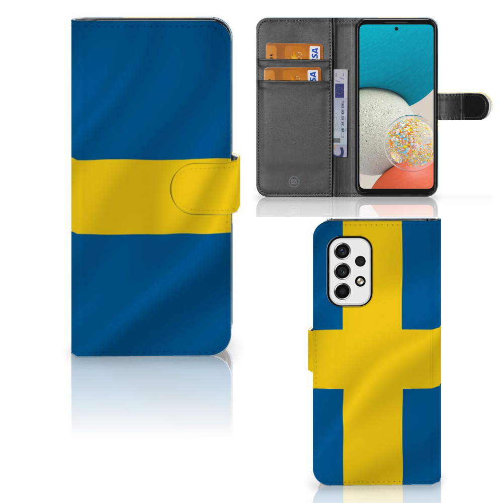 Samsung Galaxy A53 Bookstyle Case Zweden