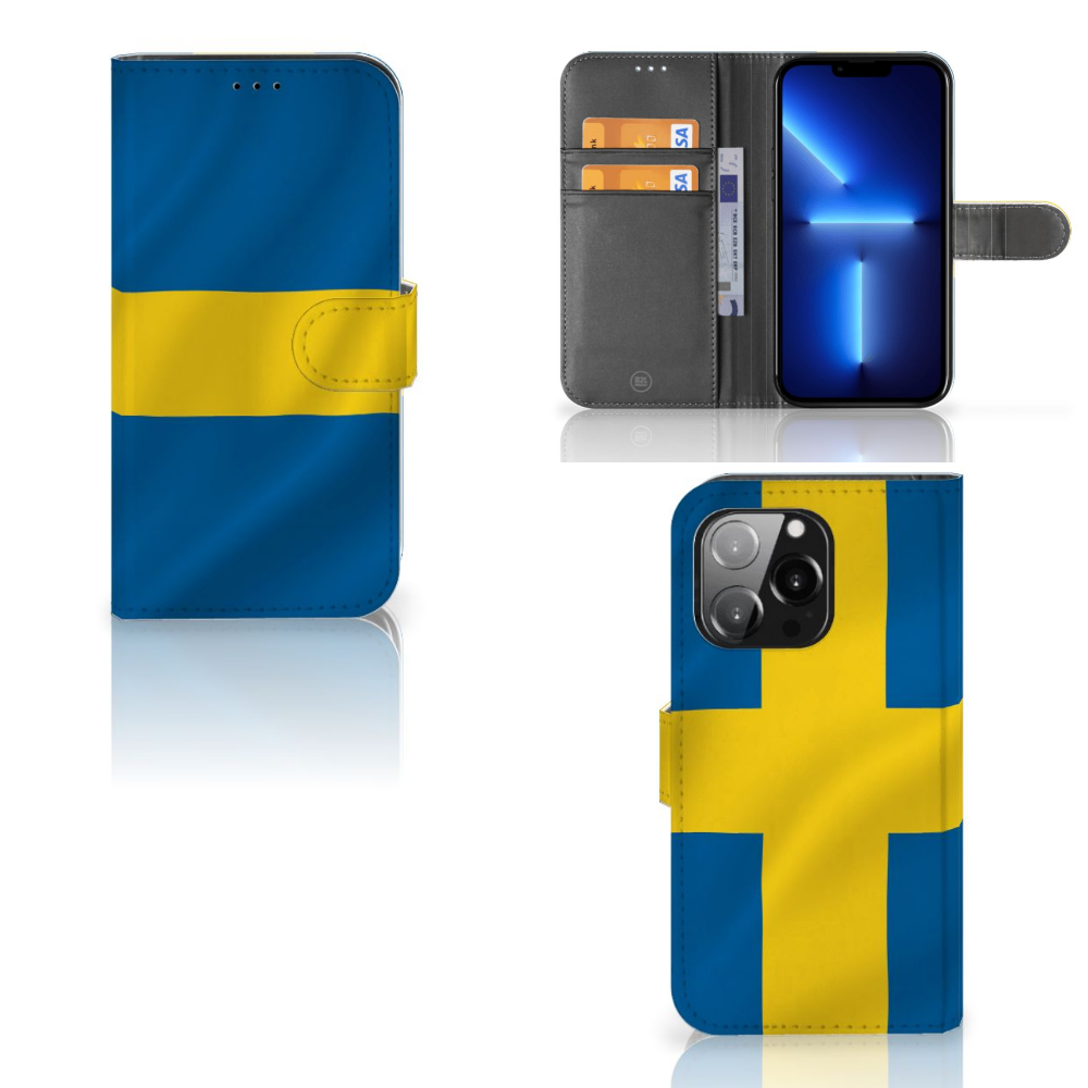 iPhone 13 Pro Bookstyle Case Zweden