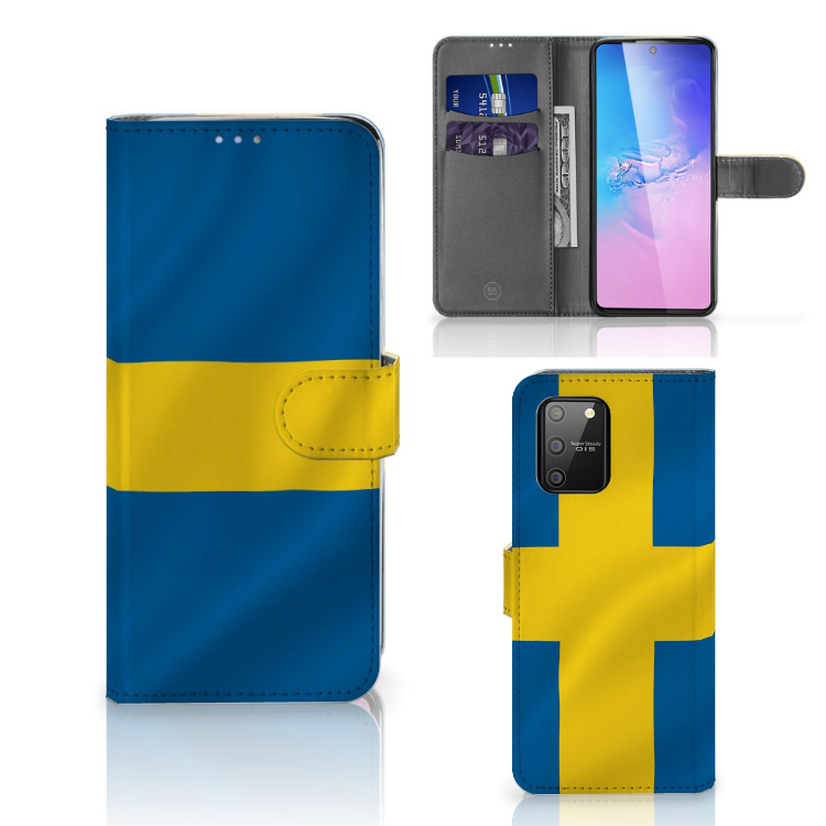Samsung S10 Lite Bookstyle Case Zweden