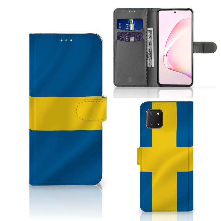 Samsung Note 10 Lite Bookstyle Case Zweden