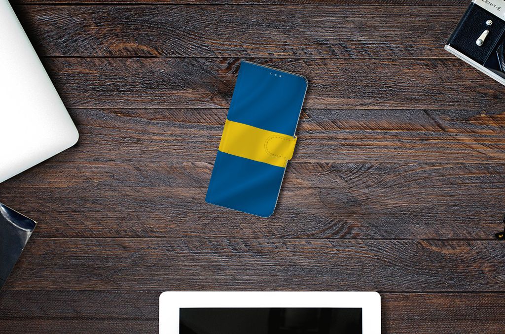 Motorola Moto G9 Plus Bookstyle Case Zweden