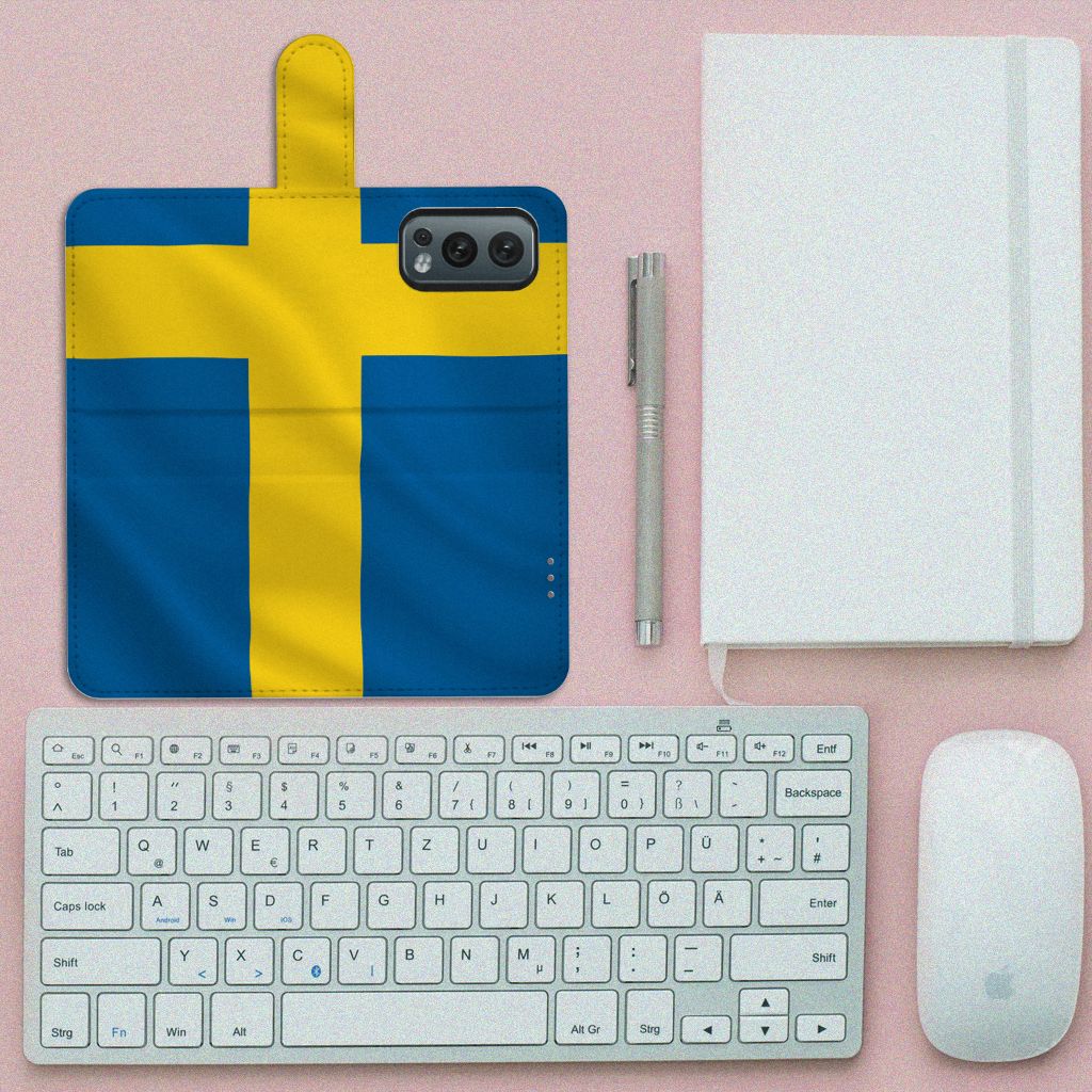 OnePlus Nord 2 5G Bookstyle Case Zweden
