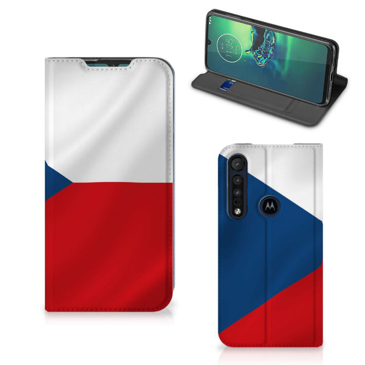 Motorola G8 Plus Standcase Tsjechië