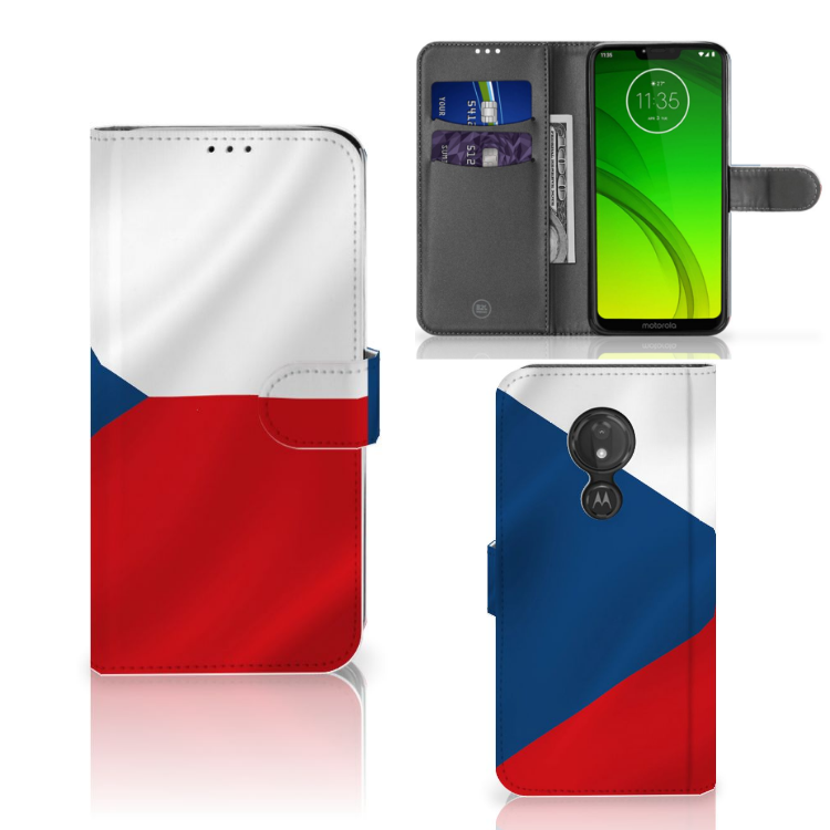 Motorola Moto G7 Power Bookstyle Case Tsjechië