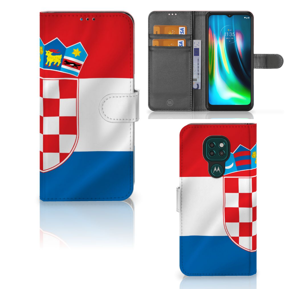 Motorola Moto G9 Play | E7 Plus Bookstyle Case Kroatië
