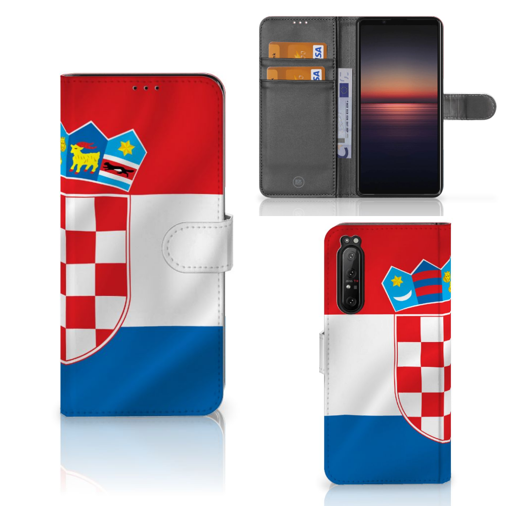 Sony Xperia 1 II Bookstyle Case Kroatië