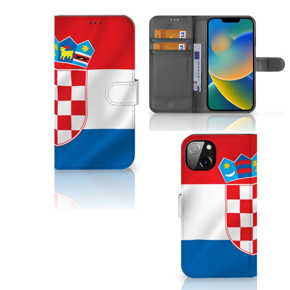 iPhone 14 Plus Bookstyle Case Kroatië