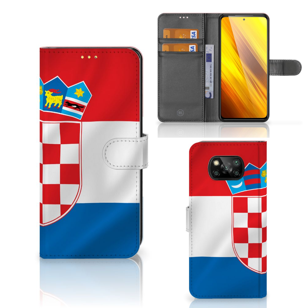 Xiaomi Poco X3 | Poco X3 Pro Bookstyle Case Kroatië