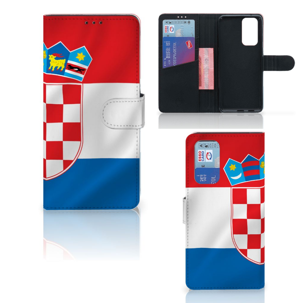 OnePlus 9 Pro Bookstyle Case Kroatië