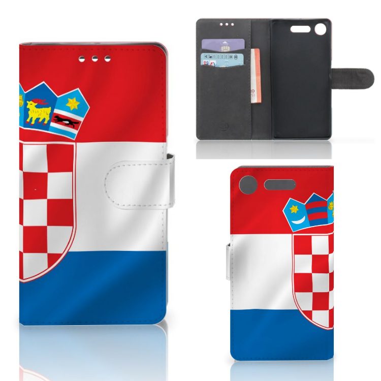 Sony Xperia XZ1 Bookstyle Case Kroatië