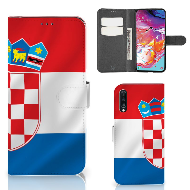 Samsung Galaxy A70 Bookstyle Case Kroatië
