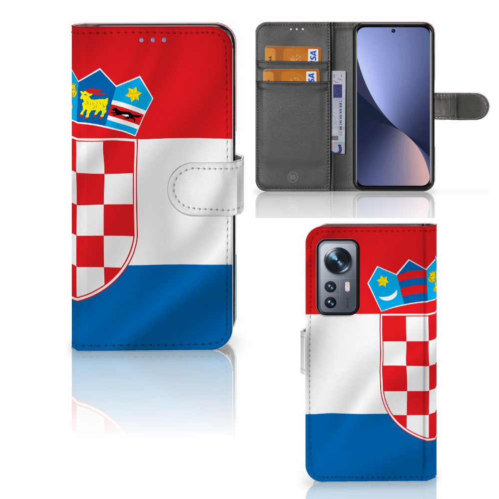 Xiaomi 12 | 12X Bookstyle Case Kroatië