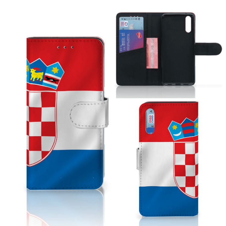 Huawei P20 Bookstyle Case Kroatië