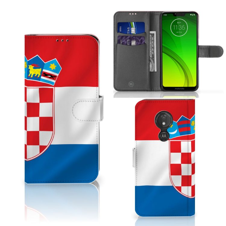 Motorola Moto G7 Power Bookstyle Case Kroatië
