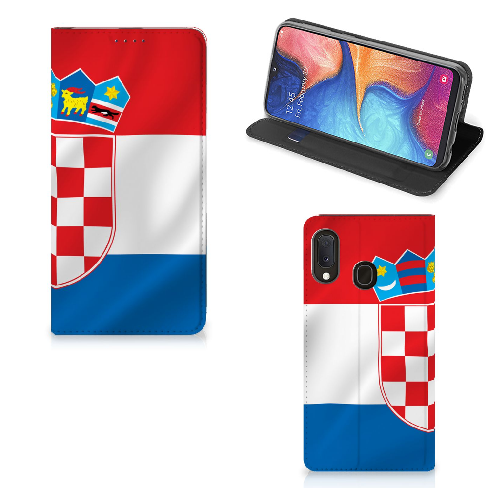Samsung Galaxy A20e Standcase Kroatië