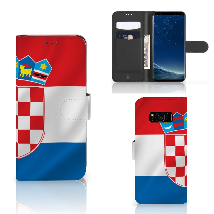 Samsung Galaxy S8 Bookstyle Case Kroatië