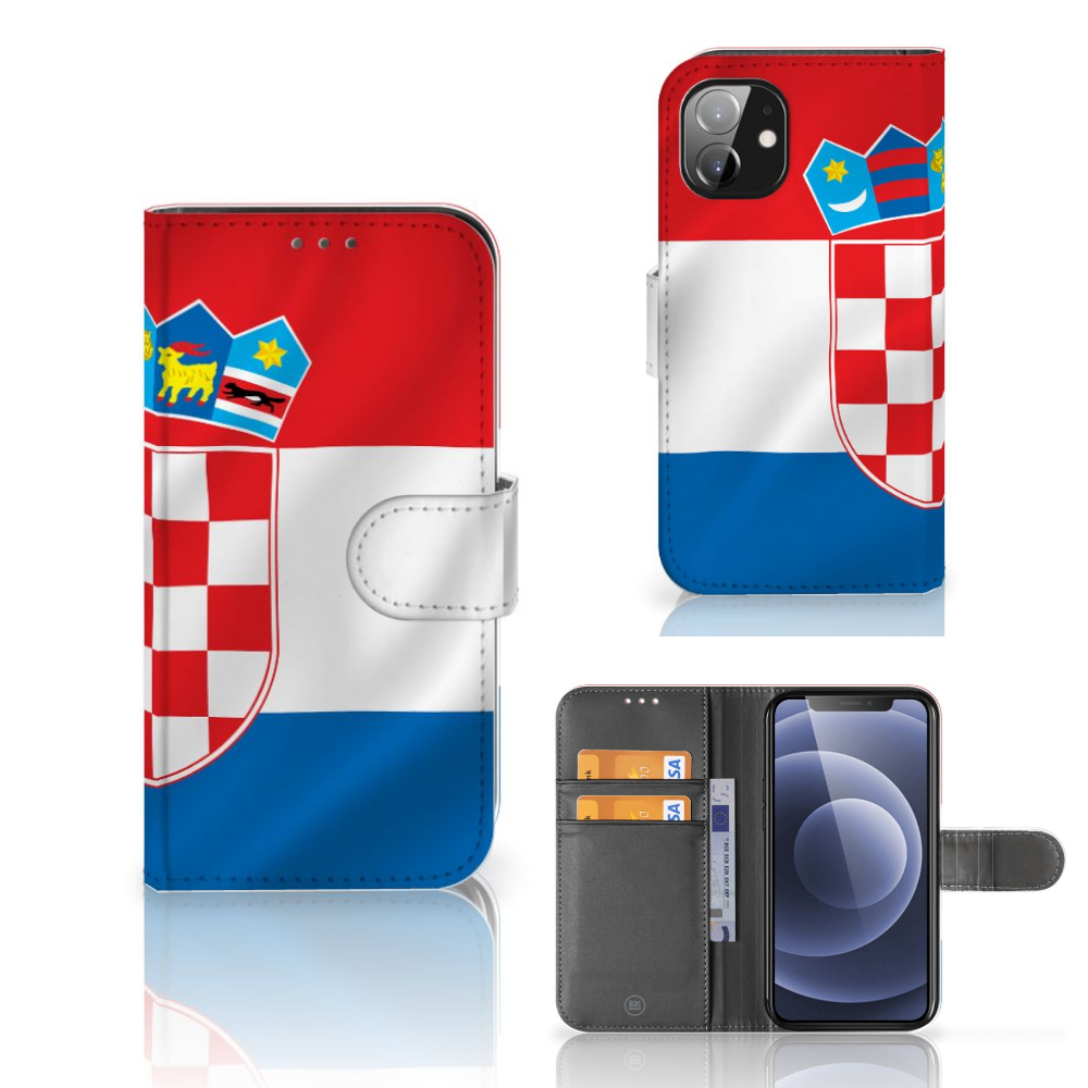 Apple iPhone 12 Mini Bookstyle Case Kroatië