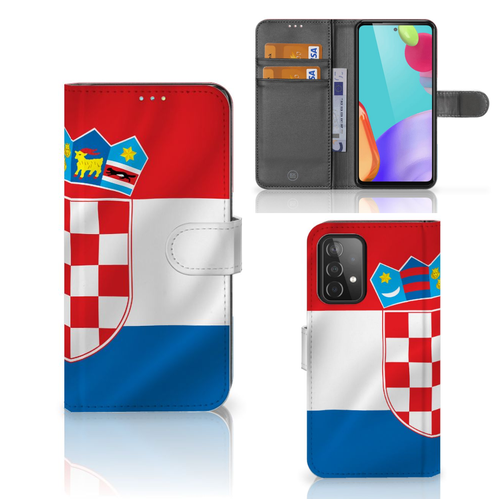 Samsung Galaxy A52 Bookstyle Case Kroatië