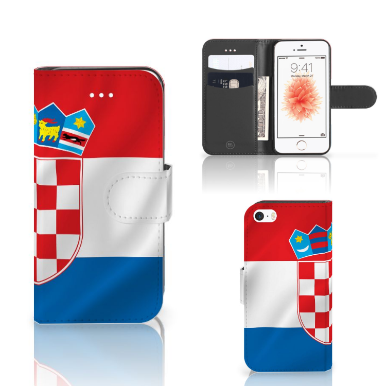 Apple iPhone 5 | 5s | SE Bookstyle Case Kroatië