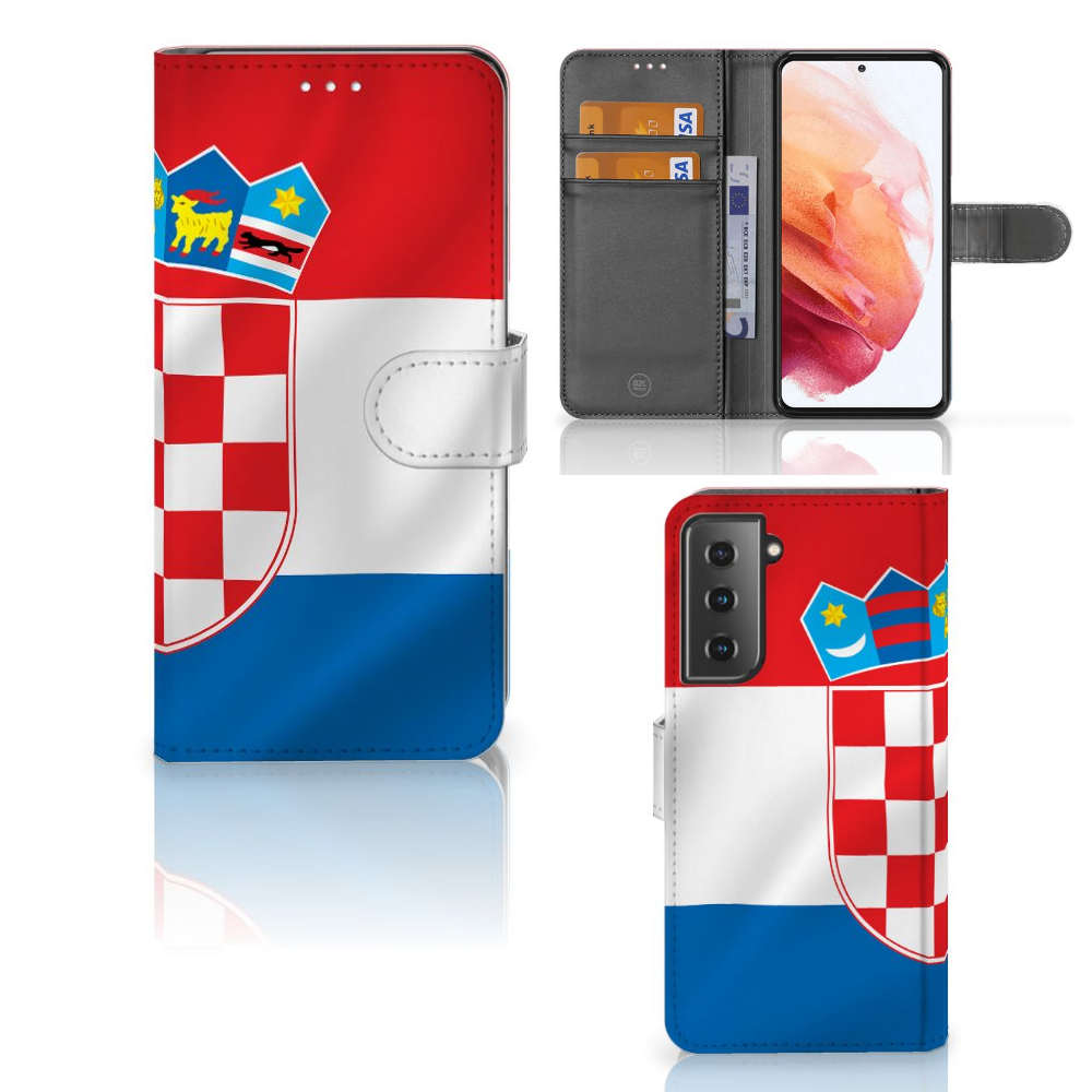 Samsung Galaxy S21 Bookstyle Case Kroatië