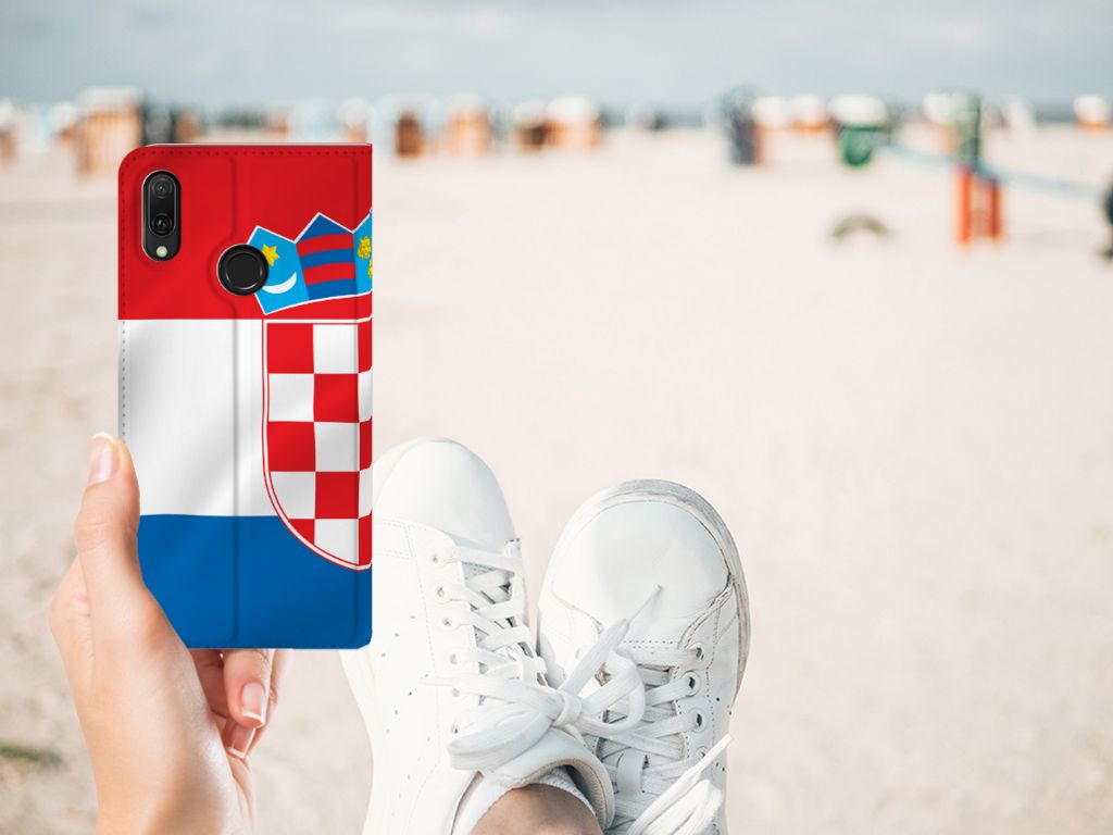 Huawei Y7 hoesje Y7 Pro (2019) Standcase Kroatië