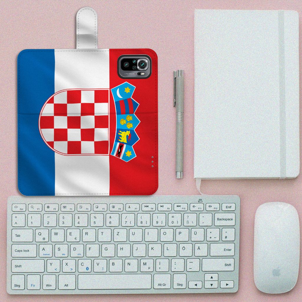 Xiaomi Redmi Note 10S | 10 4G | Poco M5s Bookstyle Case Kroatië