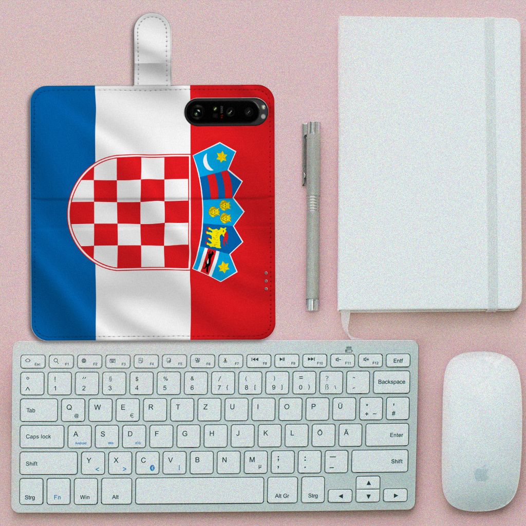 Sony Xperia 1 III Bookstyle Case Kroatië