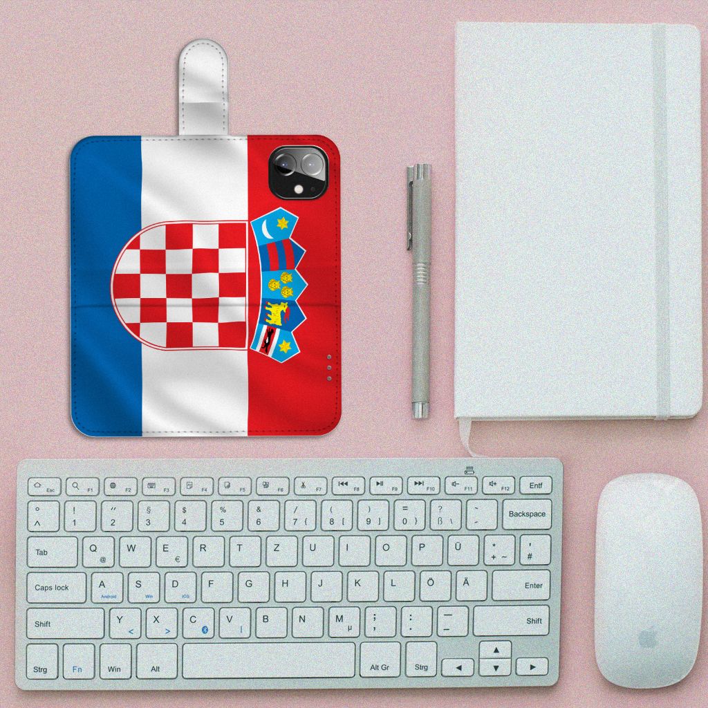 Apple iPhone 12 Mini Bookstyle Case Kroatië