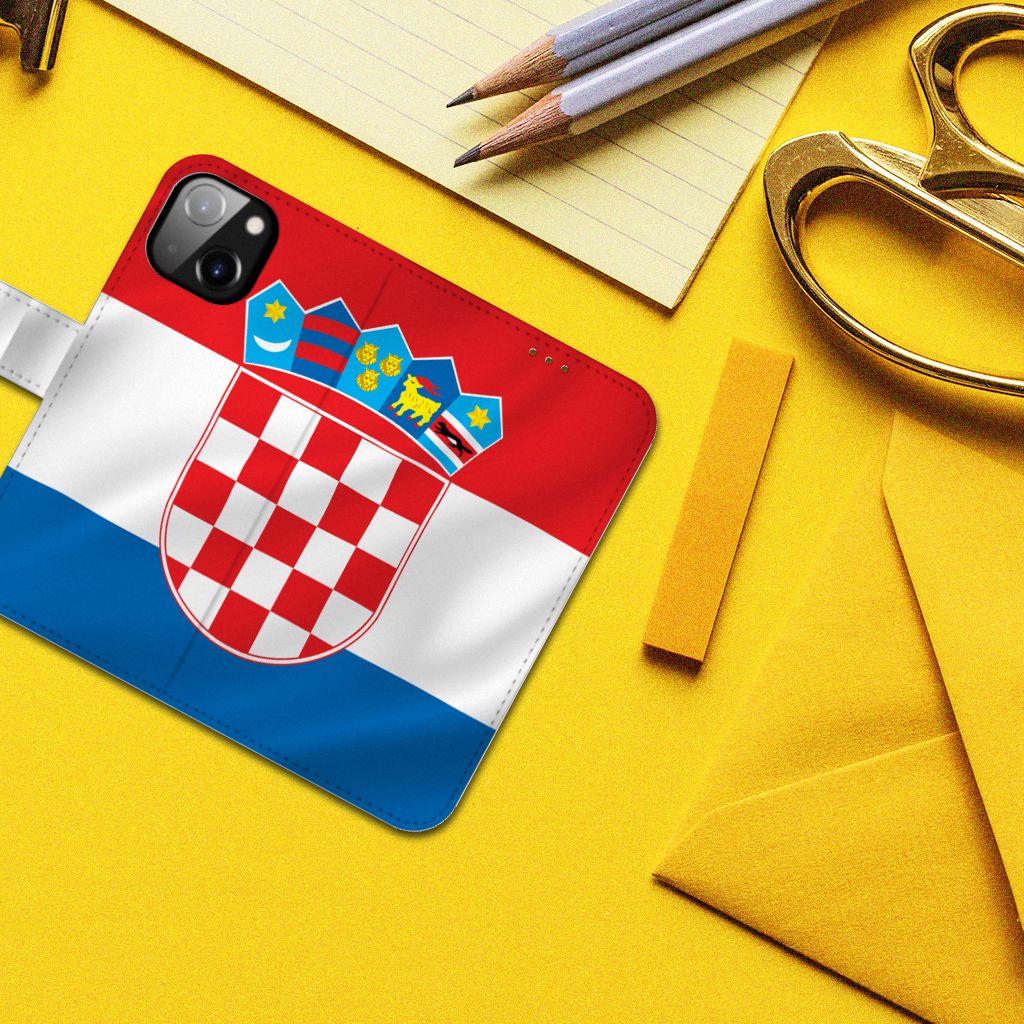 Apple iPhone 14 Bookstyle Case Kroatië