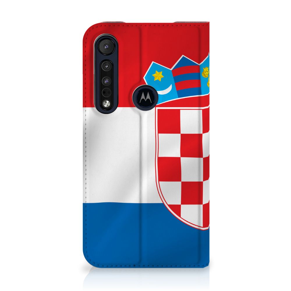 Motorola G8 Plus Standcase Kroatië