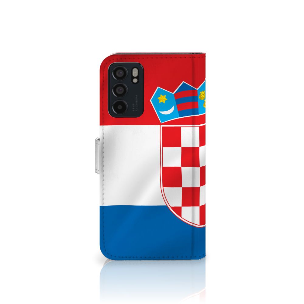 OPPO Reno6 5G Bookstyle Case Kroatië